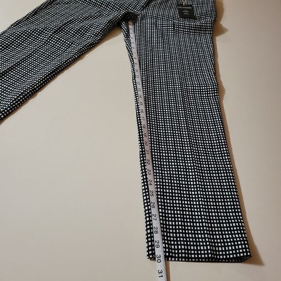 Zac & Rachel Women's Slim Leg Black Check Pants - Picture 7 of 14